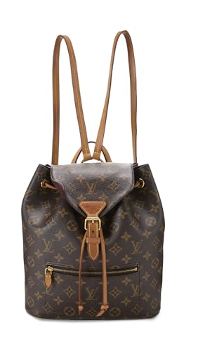 Louis Vuitton Monogram Montsouris MM Backpack Brown