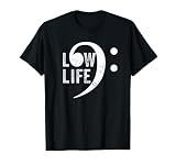 Bass Clef, Funny Low Life Music Marching Band Brass Note T-Shirt