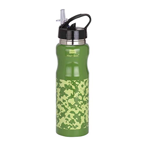 Image of Polyset Stayfit Stainless Steel Water Bottle 750ml (Green)