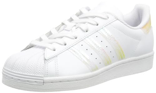 adidas Jungen Superstar J sneakers, Weiß (700), 35.5 EU