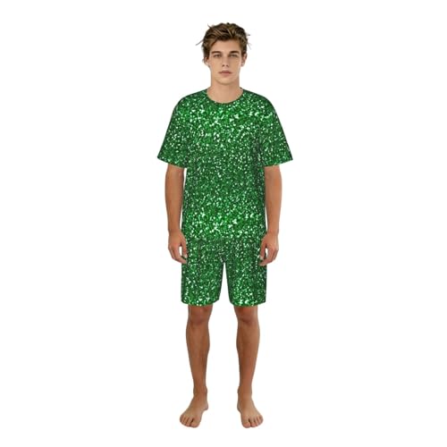 Pijama suave de dos piezas para hombre con acabados de alta calidad
