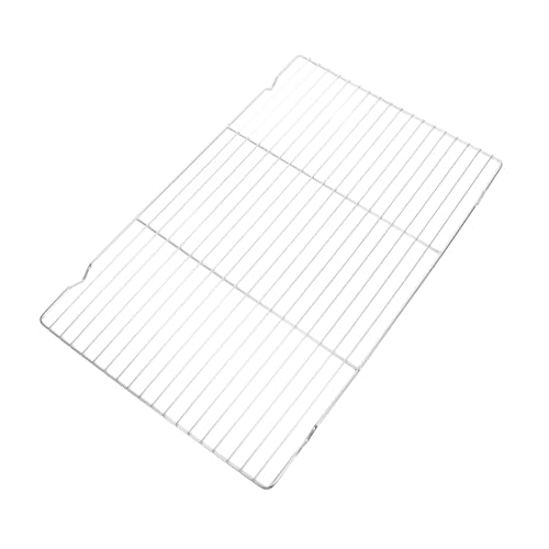 POPETPOP Stainless Steel Cooling Rack Thickened Wire Rack for Baking and Roasting Convenient Oven Grill Rack for Optimal Airflow for Cakes Bread and Meats