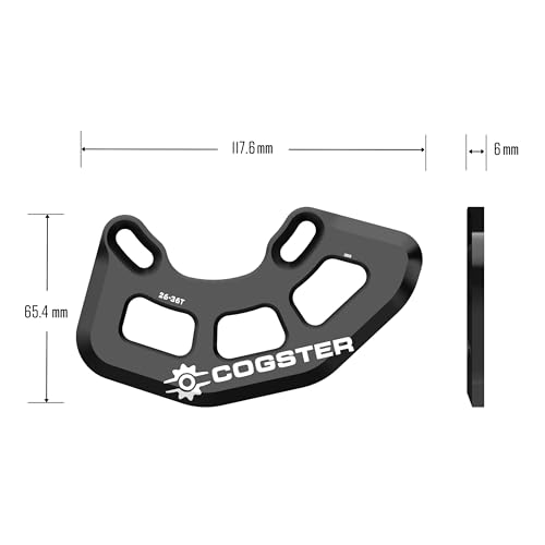 image for COGSTER FortiGuard Alloy MTB Bash Guard -A ISCG05 Bicycle Chain Guard 