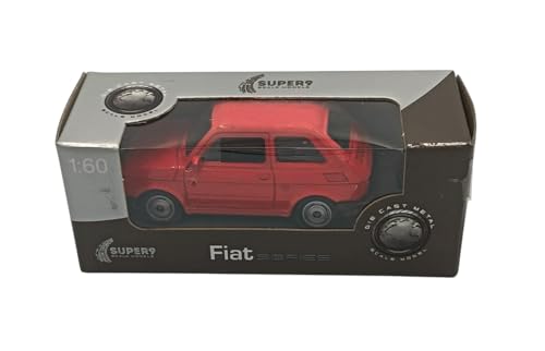 Miniatura coche Fiat 126 escala 1:64 7.5 cm miniatura 2