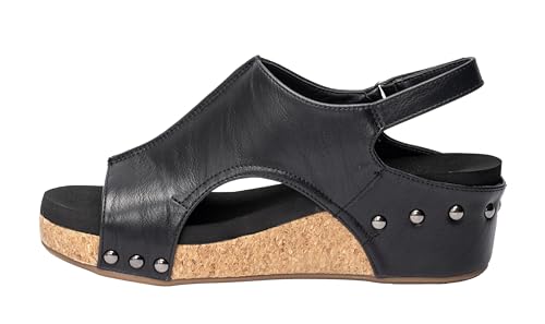 Corkys Footwear Volta Wedge - Chic Elegance Meets All-Year Comfort with a 2-Inch Cork Heel and Marshmallow Insole for Stylish Everyday Wear and All-Day Comfort