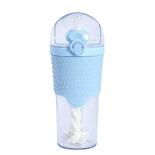 Flower Copa Batidora De Corazón Creativa Paja De