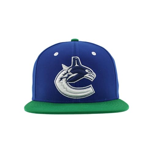 Image of ZHATS NHL Unisex-Adult NHL Officially Licensed Adjustable Snapback Hat Flat Bill Z11 Icon Two Color