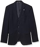 Gant Men's The Birdseye Blazer T. Chaquetas, Azul (Marino), L para Hombre