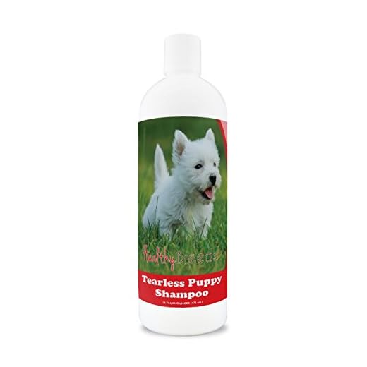 Healthy Breeds West Highland White Terrier Tearless Puppy Dog Shampoo 16 oz