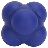 Fournyaa Trainingsball, Tragbarer Reaktionsball für Hand-Auge-Koordinationstraining(Cobalt Blue)