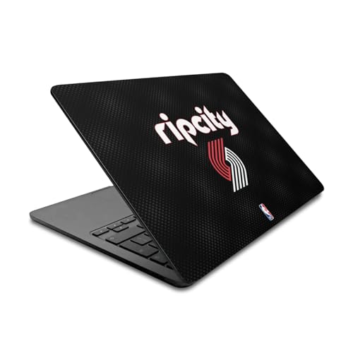 Skin Vinyle MacBook Air 13.6 NBA Évite Rayures Châssis Chocs Portland Noir