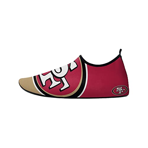 FOCO San Francisco 49ers NFL Mens Colorblock Water Shoe