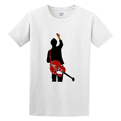 Photo de Pete Doherty Libertines Round Collar Tee T-Shirt White 3XL