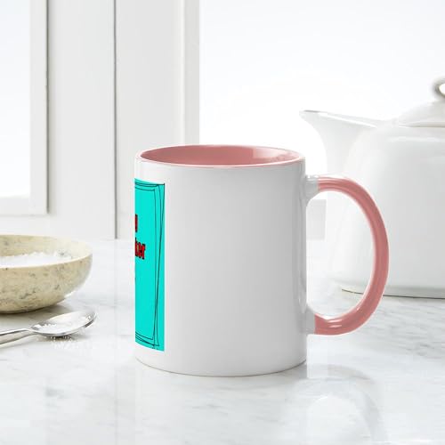Taza de cerámica CafePress 11 oz blanco miniatura 6