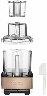 Cuisinart Food Processor 14-Cup Vegetable Chopper for Mincing, Dicing, Shredding, Puree & Kneading Dough, Copper, DFP-14CPY
