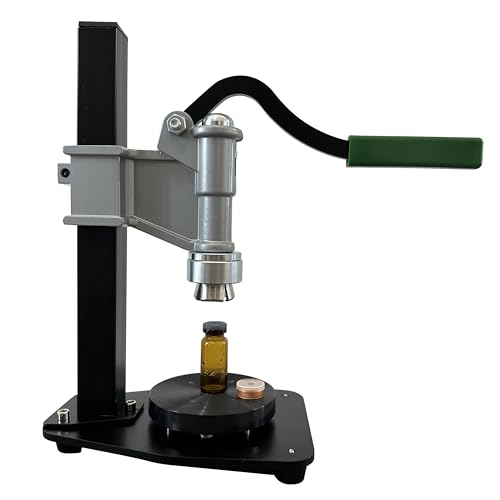 Manual 13mm Flip Off Vial Crimper, Crimping Pliers tool, Bottle Clamp, Small Glass Bottle Hand Sealing Machine WN006 (13mm)