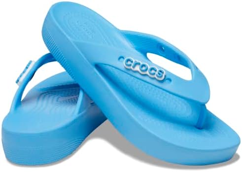 crocs(クロックス) Women's Flip-Flop, Blue, 24.0 cm | Image 4