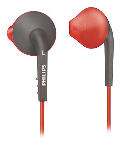 Image of Philips Audio Actionfit Shq1200 Wired In Ear Earphones without Mic (Orange, Grey)