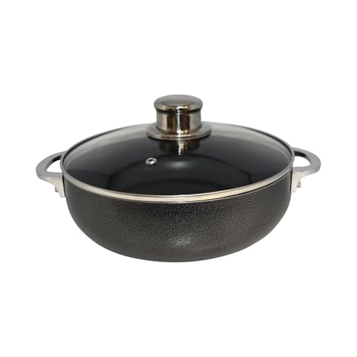 IMUSA USA CHI-00066 Nonstick Dutch Oven with Glass Lid 3.2-Quart, Bronzed