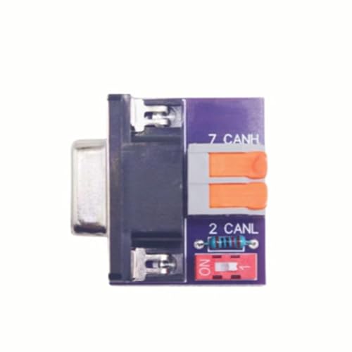 Plug and Play - Convertidores USB con resistencias de 120 ohmios, módulo de interfaz CAN de alta compatibilidad, ABS y PC, convertidores CAN