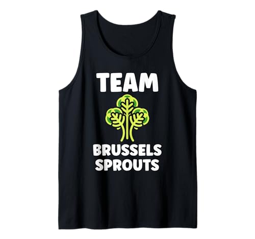 Humor vegetable simple food team brussels sprouts Camiseta sin Mangas