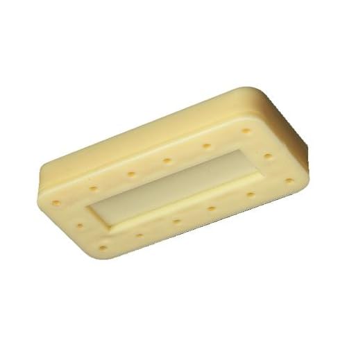 Plasdent 400BR-3 Rectangular Bur Block Yellow Magnetic 14 Bur Capacity