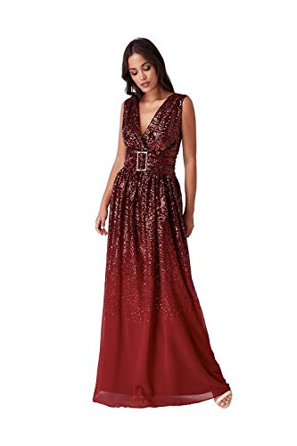 Goddiva - Vestito - Senza Maniche - Donna Wine 42