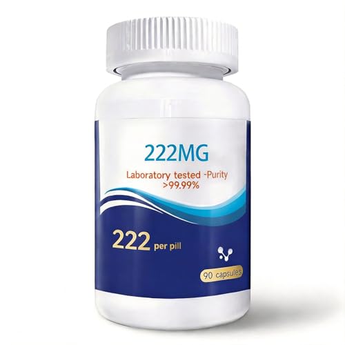 222mg Research Grade Raw Material 100 Tablets 90 ct | 99.99% Purity