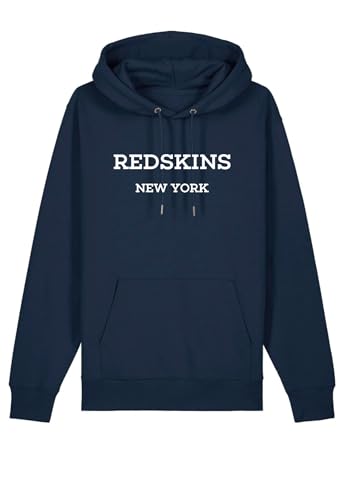 Redskins, Sudaderas, Jerseys, Chalecos, Hoodies, Forro, Casual, Atletico, con Capucha, Ropa Adultos, Unisex, Hombre, Mujer, Modelo RSS25SW2 Navy S