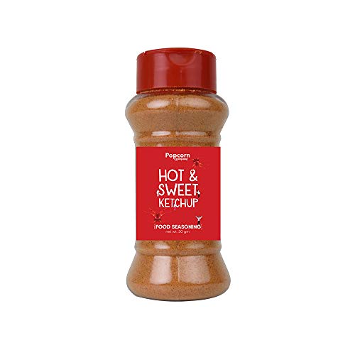 Image of Popcorn & Company Hot and Sweet Ketchup Masala, Instant Seasoning Mix | Premium Spices Blend | 100% Pure and Natural- 60g