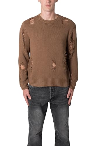 mnml Men's Distressed Sweater