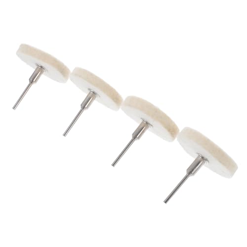 STOBAZA 4Pcs Wool Buffing Tools for Polishing Wood Ceramics and Jewelry Grinding Heads for Enhanced Efficiency and Durability