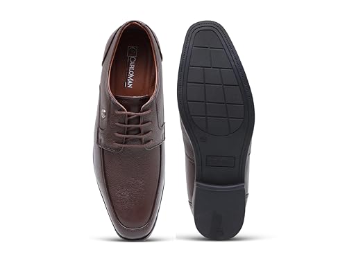Image of CARLOMAN Genuine Leather Formal Shoes for Men