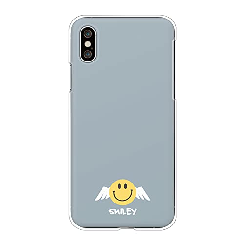 Amazon Co Jp Iphone11 Pro Max アイフォン 対応スマホケース K グレー 翼 スマイル 小 にこちゃん ニコちゃん スマイリー かわいい くすみカラー Case6459 家電 カメラ