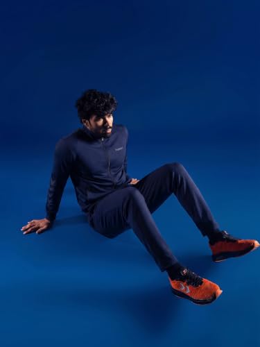 Image of hummel Promo Men's All weather Regular Fit Track Suit with Zipper and Pockets Comfortable Breathable Stretchable Soft Fabric For Everyday Use Ideal for Gym Training or Running Loungwear