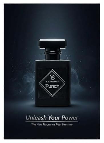 Image of PUNCH Eau de Parfum for Men | Long Lasting Men's Perfume with Mint, Marine & Amber Notes | Premium Fragrance for Evening & Special Occasions (50 ml)