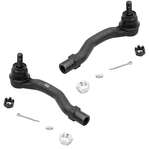 Image of Detroit Axle - 8pc Front End Kit for Toyota 2002 2003 Camry Lexus ES300, 2 Lower Control Arms with Ball Joints Assembly 4 Inner and Outer Tie Rods 2 Sway Bar Links Replacement