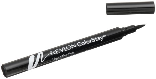 Revlon ColorStay Liquid Eye Pen, Blackest Black, 0.056 Ounces (Pack of 2)