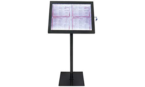 Securit Rollen für LED-Schaukasten/Speisekarten-Ständer, Sie erhalten 1 Packung, Packungsinhalt: 2 Stück