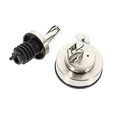 SOLUSTRE 2Stücke Öl und Essigspender mit Tropffreien Ausgießern für Küchen Restaurants und Partys für Standardflaschen mit Luftdichter Abdichtung