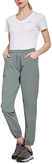 BALEAF Women's UPF 50+ Hiking Pants Athletic Joggers Lightweight Quick Dry Running Pants