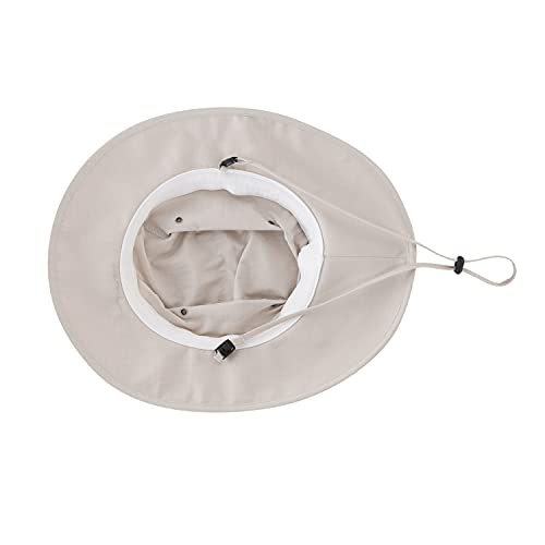 Image of Home Prefer Summer UPF 50+ Men's Bucket Sun Hat Wide Brim Fishing Hat Safari Hat