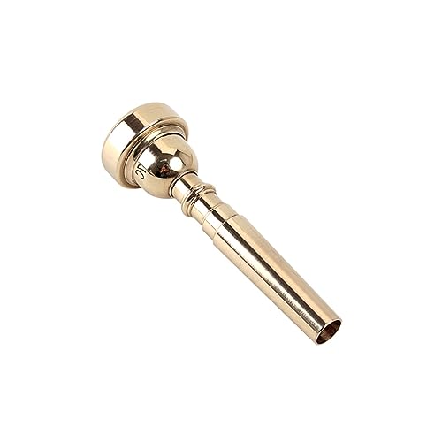 ULDIGI Craft Big Mouth Trumpet Mouthpiece Gold Plated Shape Perfect for Professionals