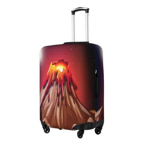 Volcano Eruption Luggage Cover for Suitcase, Suitcase Cover Protector Fit 29-32 Inch Luggage Travel Accessories, XL2