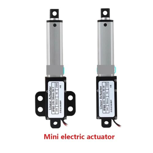 Mini actuador lineal eléctrico de alta precisión de 24V y carrera de 30mm 2