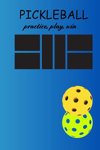 Pickleball Notebook: Athletes Journal