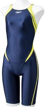 Amazon Speedo スピード 競泳水着 女の子 ジュニア オープンバックニースキン 4分丈 フレックスシグマii Fina 承認モデル Scgf Speedo スピード スポーツ アウトドア