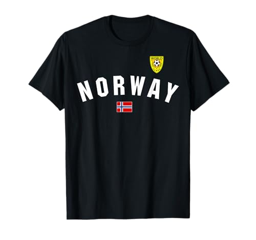 Norway Flag World Class Soccer Jersey T-Shirt