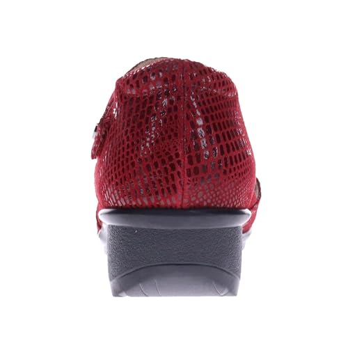 Image of Revere Osaka Mary Jane - Premium Leather - Orthotic-Friendly Removable Insoles - Adjustable Strap - Arch Support - Stylish Wedges for All-Day Comfort