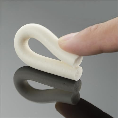 Bande de caoutchouc mousse silicone expansé blanc pour étanchéité